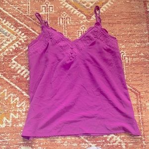 Purple cami/sleeveless top